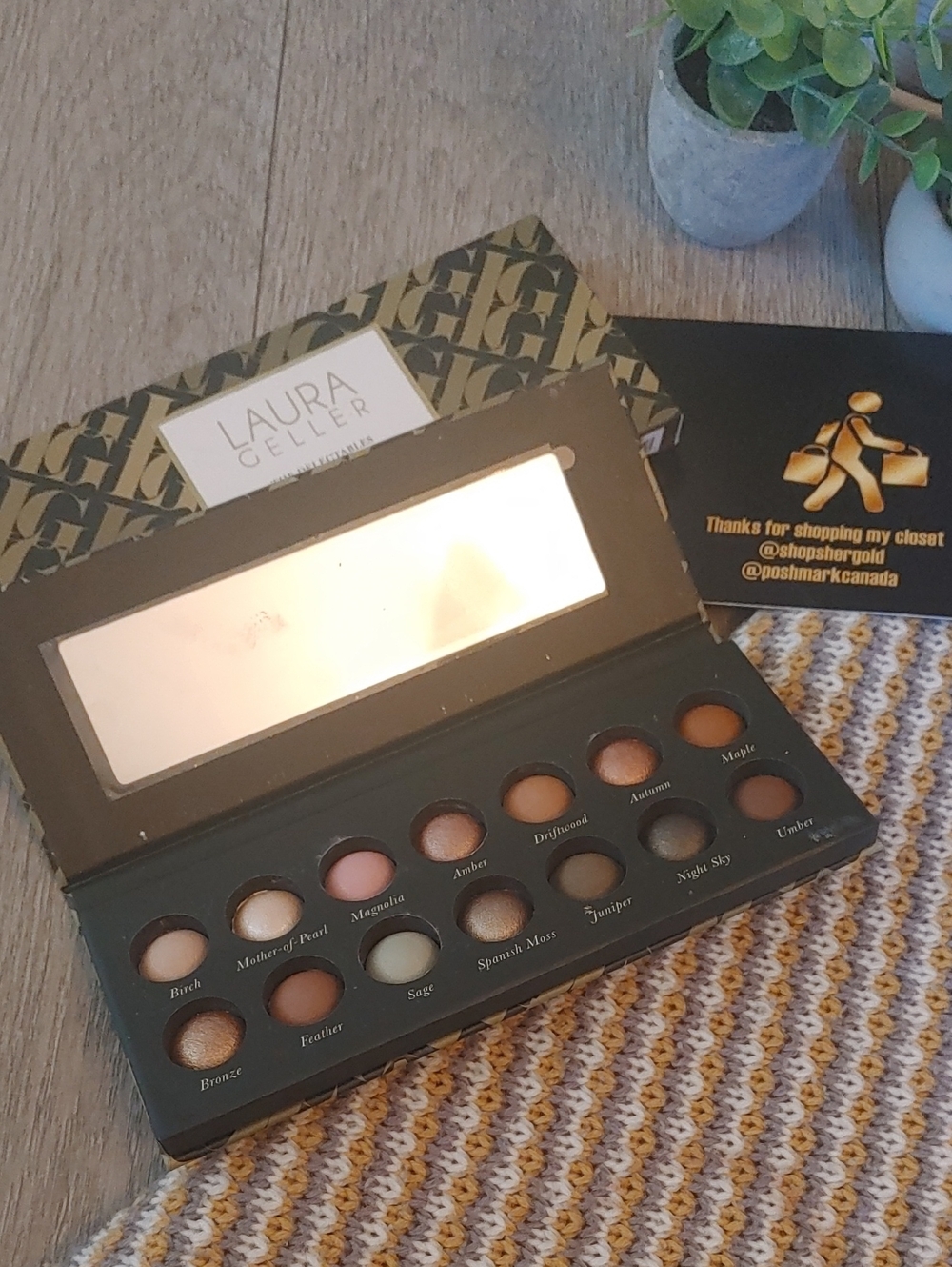 Laura Geller Eyeshadow Palette l Foundation Bundle
